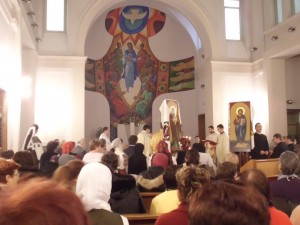 La celebrazione della messa