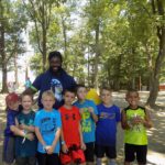 Clayton with campers