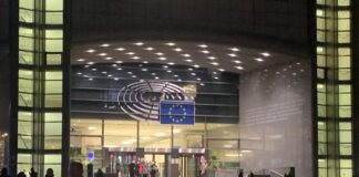 Europa - Il palazzo del Parlamento della UE